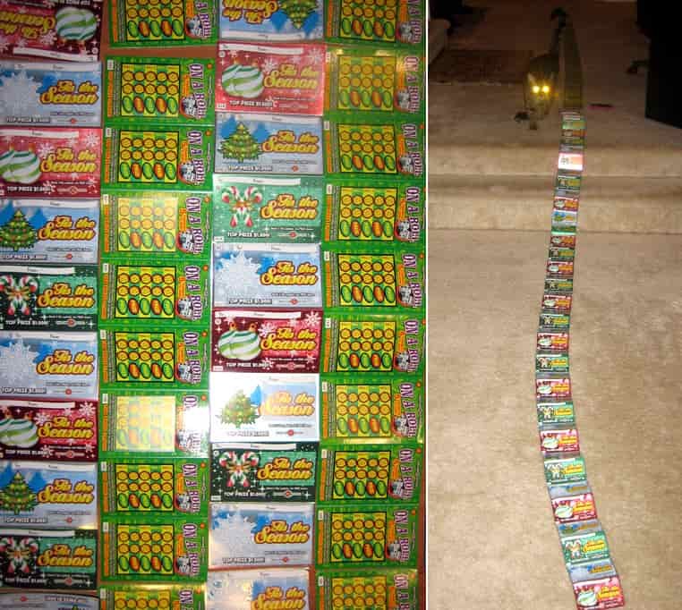 100 lotto cratchers