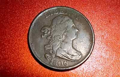 1806 half cent