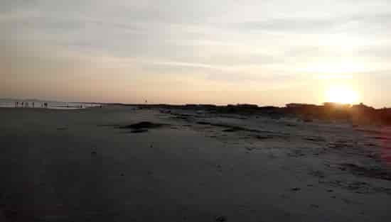 beach sunset