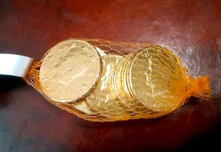 chocolate gold coins