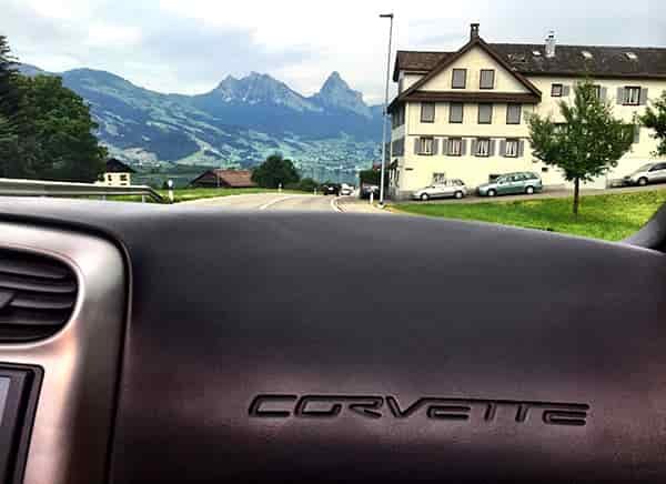 corvette beautiful scenery