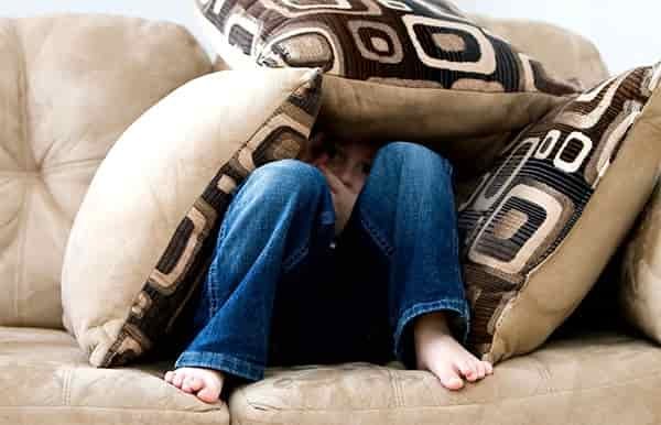 couch hiding