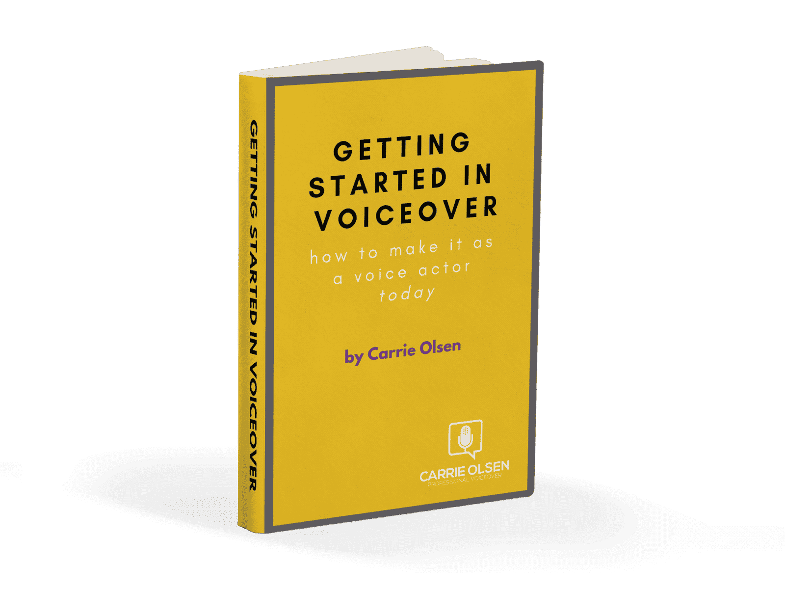 getting started voiceover work book