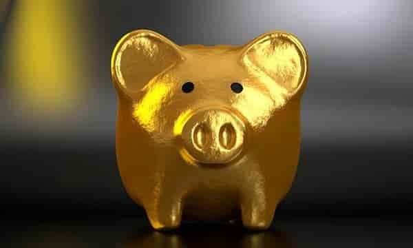 gold piggy