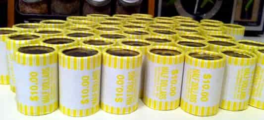 half dollar rolls