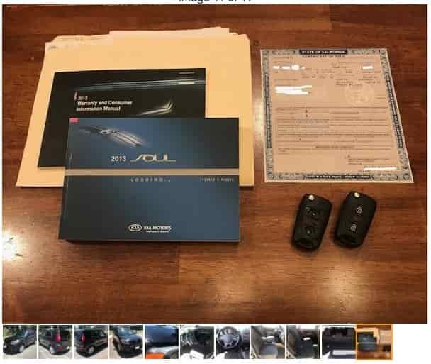 car manual, repair reciepts