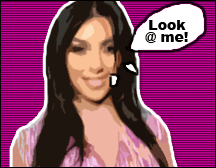 Kim K. showering to save