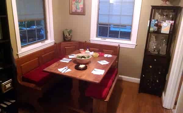 kitchen table nook
