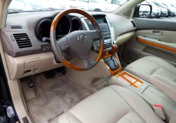 lexus rx350 inside