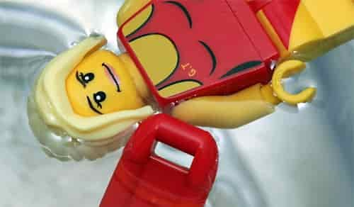 lifeguard lego chick
