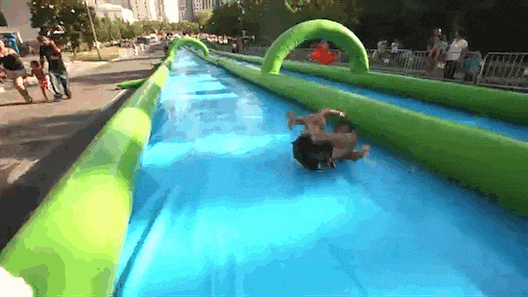 longest slip and slide