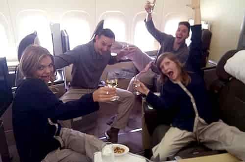 lufthansa first class fun