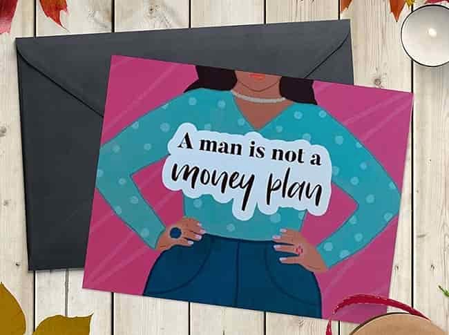 a man is not a money plan