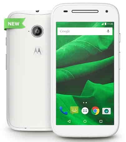 moto e 2nd gen - white