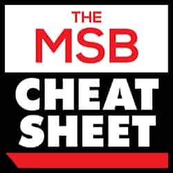 msb cheat sheet