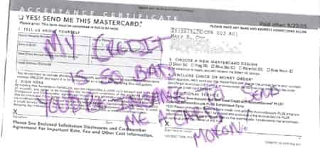 My credit is so bad!