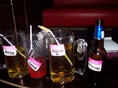 naughty name tags