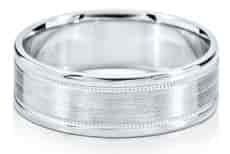 novell wedding band gold