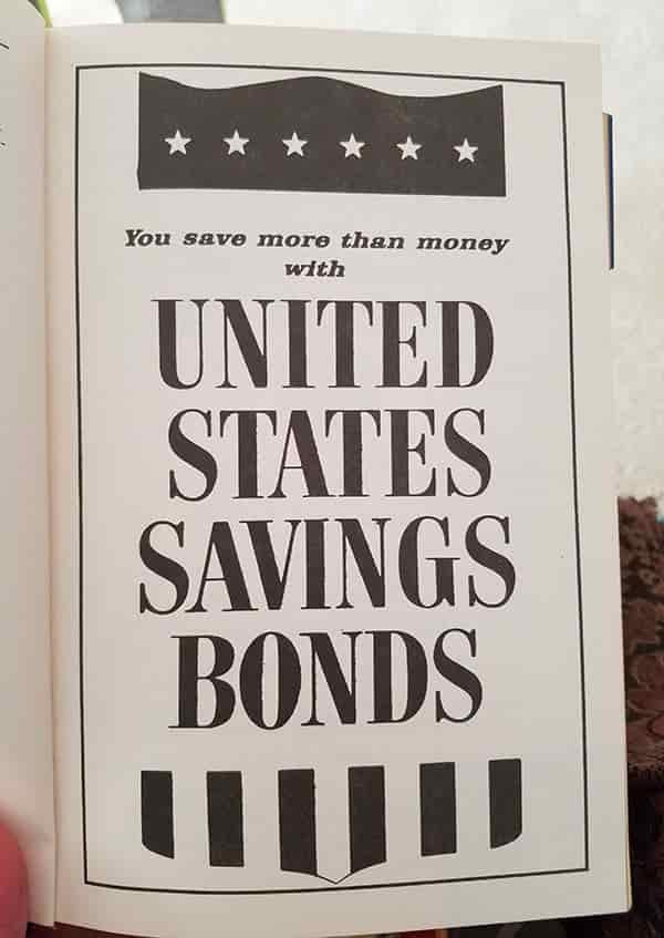 old savings bonds ad