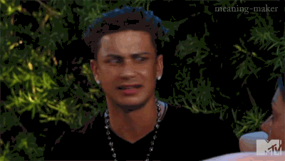 pauly d reaction gif