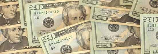pile of twenties