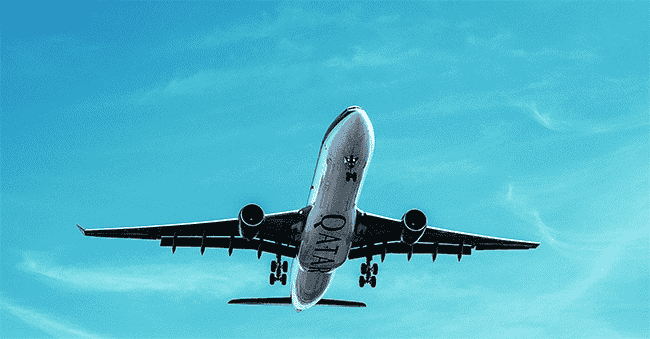 plane sky