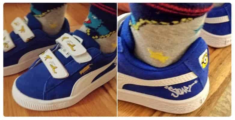 puma minion shoes