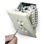 fake wall outlet safe