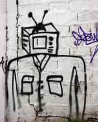 TV Graffiti Man