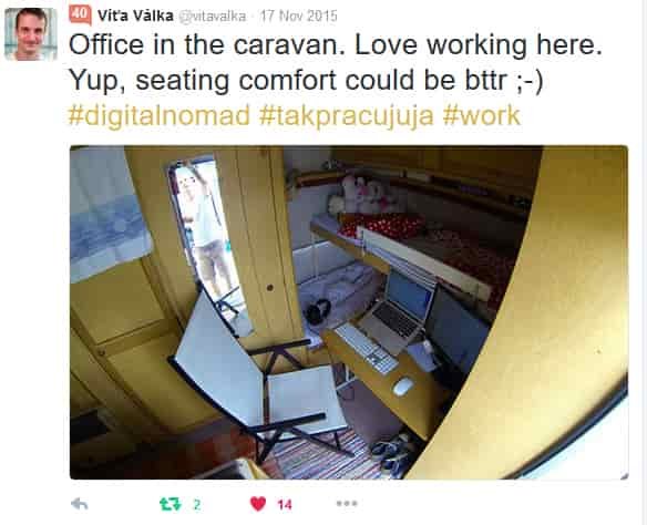vita traveling office