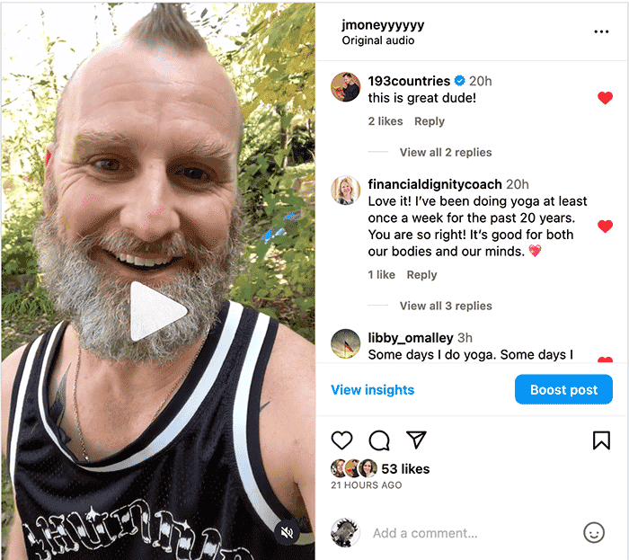 yoga video