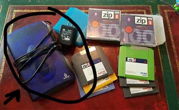 zip drive reader